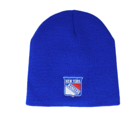 American Needle Pánská zimní čepice New York Rangers NHL Cuffless Knit Royal