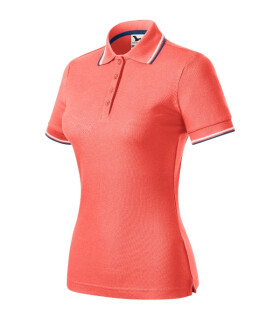 Focus polokošile dámská korálová 2XL
