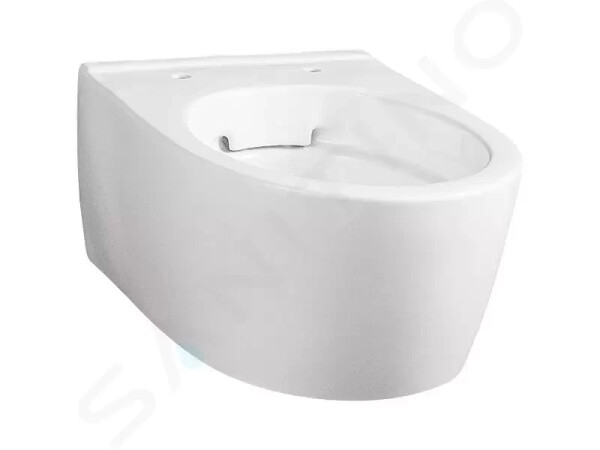 GEBERIT - iCon Závěsné kompaktní WC, Rimfree, s KeraTect, bílá 204070600