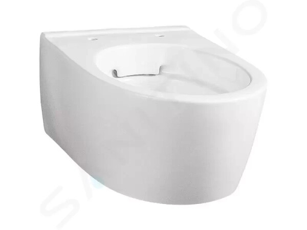 GEBERIT - iCon Závěsné kompaktní WC, Rimfree, bílá 204070000