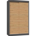 Skříň Iga 120 antracit/artisan C