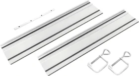 Graphite Vodicí lišta pro ponornou pilu / Vodicí lišta / 2x 700 mm / Spojka a 2 svorky (58G495-732)
