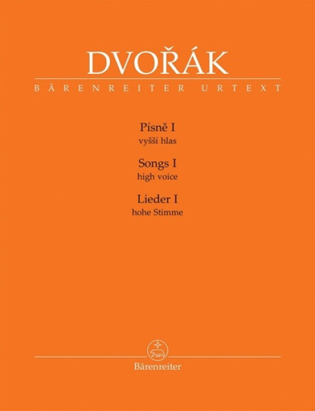 Písně I - Vyšší hlas - Antonín Dvořák
