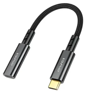 AWEI CL-216T černá / Adaptér / USB-C/USB-C / 10Gbps / 60W (CL-216T)