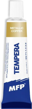 Temperové barvy 12ml METAL měděná