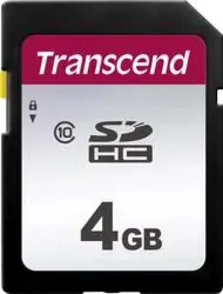 Transcend 300S 4GB / paměťová karta / SDHC / Class 10 (TS4GSDC300S)