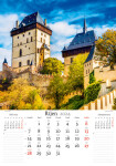 Kalendář nástěnný 2024 - Nejkrásnější místa ČR