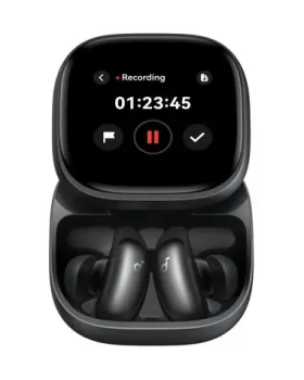 Anker Soundcore Liberty 5 Pro Max černá / Sluchátka / ANC 4.0 / Bluetooth 6.1 / AI zapisovač (D1204G11)