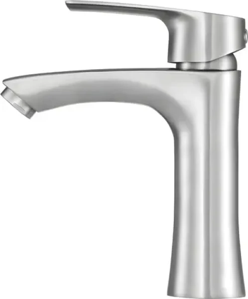 FALA Steely 3 / Umyvadlová baterie / Nerezová ocel SUS304 / Keramická kartuše / Perlátor Neoperl / INOX (TO-75803)