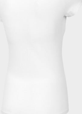 Dámské bavlněné tričko 4F TSD300 Bílé Bílá