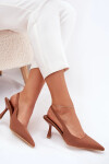 Sandály na podpatku model 214991 Step in style 39