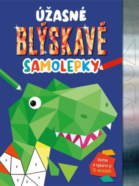 Úžasné blýskavé samolepky Claire Mowat