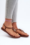 Dámské ploché sandály Ipanema Class Blow Up Sandal Fem Brown Velikost: