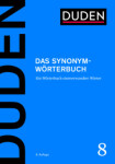 Duden Band 8 - Das Synonymwörterbuch (8. Auflage)