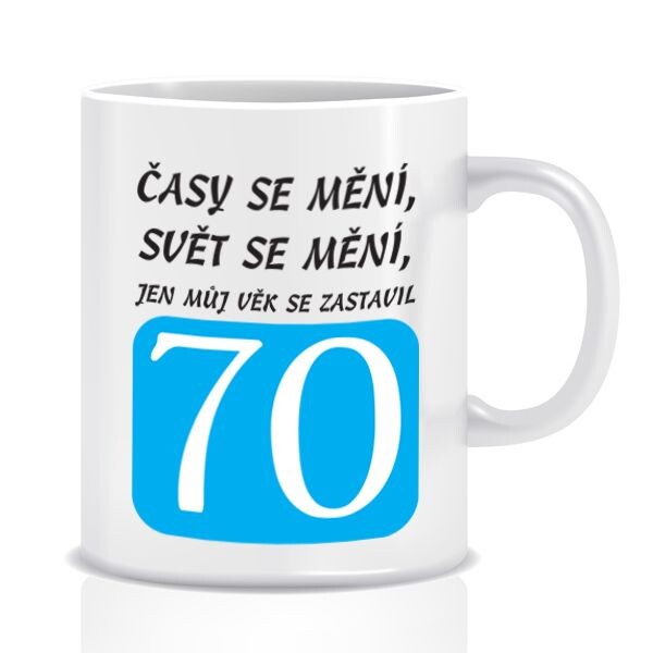 Divja.cz Hrnek - časy se mění - 70