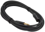 Bespeco Alpha Microphone Cable Neutrik XLR M Jack 6 m