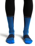 ICEBREAKER Mens Merino Run+ Ultralight Crew, Lazurite/Midnight Navy velikost: 44,5-46,5 (L)