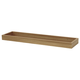 Polička, mdf, hnědá, P-011 OAK