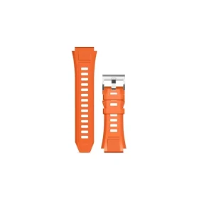 Aligator Řemínek silikonový 22mm / oranžový (22AW0026)