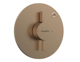 HANSGROHE - DuoTurn S Sprchová baterie pod omítku, kartáčovaný bronz 75618140