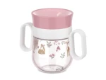 Little Dutch Hrnek trénovací 360° 200 ml Fairy Garden růžová / od 6 měsíců (108018065406LD)