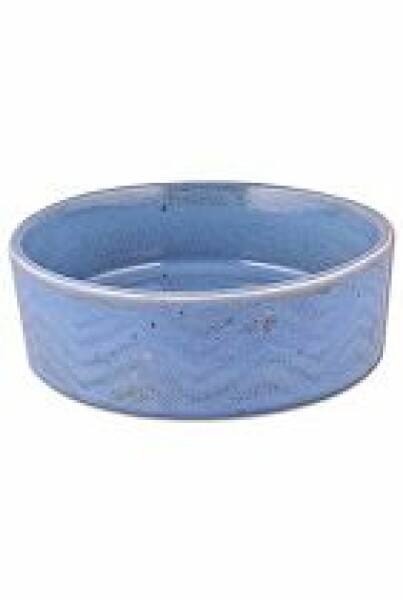 Miska keramická Zig Zag 18cm modrá 1,2l