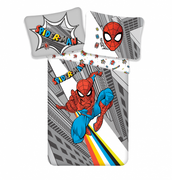 Jerry Fabrics Bavlněné povlečení Spiderman Pop 140x200 cm