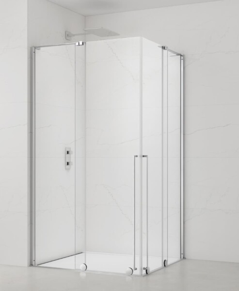 Sprchový kout obdélník 140x110 cm SAT Walk-In Xmotion SATBWIXMN110140 SATBWIXMN110140