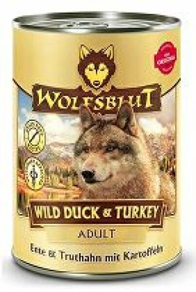 Wolfsblut Dog Adult Wild Duck&Turkey konz. 395g