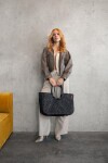 Nákupní taška Reisenthel Loopshopper L Frame Glossy dots black