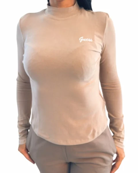 Dámský rolák GUESS V5BP10 hnědý