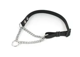 FENICA Obojek iQsil polostahovací černý / Pro psy / Nylonový / 15 mm / 35-50 cm (8592644102018)
