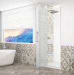 GELCO - TRINITY CHROM dveře do niky levé, 900 matné sklo, GT1290ML-CH GT1290ML-CH