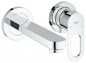 GROHE - BauLoop Umyvadlová baterie pod omítku s tělesem, 2-otvorová instalace, chrom 20289000