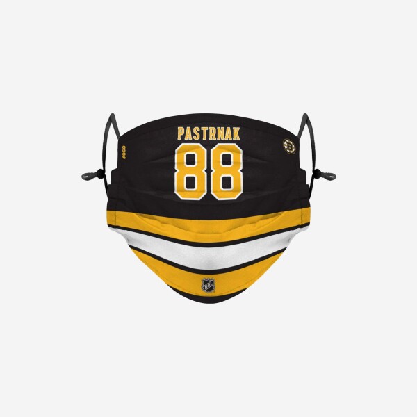 FOCO Rouška Boston Bruins NHL David Pastrnak 88 Adjustable face cover
