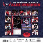 JF Turner Kalendář Washington Capitals Alexander Ovechkin #8 2024 Wall Calendar