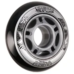 NILS Extreme PU 70x24 Kolečka černé (4ks) (5907695510638)