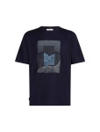 ICEBREAKER Mens Mer 150 Tech Lite SS Relax Tee Mtn Shi, Midnight Navy velikost: S