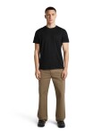 Pánské merino triko krátký rukáv ICEBREAKER Mens Merino 150 Tech Lite SS Tee IB Stitchline, Black velikost: XL