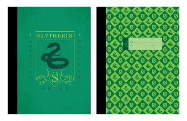 Harry Potter: Slytherin Composition Notebook Set (Set of 2)