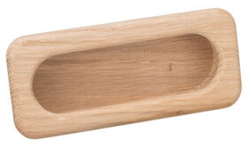 Tulip Nábytková úchytka dřevěná Vasca nelakovaná (351889)