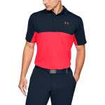 Pánské polo tričko 1355485 Performance SS20 - Under Armour Barva: tmavě modrá s korálovou, Velikost: S/M