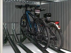 Garáž na kola – Westmann (d. 200 × š. 203 × v. 158 cm)