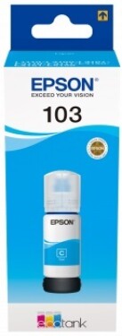 Epson 103, azurový, C13T00S24A, 65ml, Epson EcoTank - originál