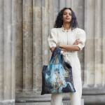 Skládací nákupní taška LOQI CECIL BEATON Queen Elizabeth II