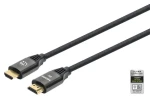 Manhattan Ultra High Speed černá / HDMI kabel / HDMI (M) - HDMI (M) / 1 m / Ethernet / 48 Gbit/s / HDCP 2.3 (355933)