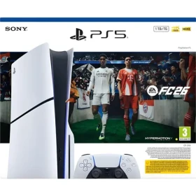 Sony PlayStation 5 Slim černá, bílá / Herní konzole / 1TB SSD / 4K UHD / Blu-ray / EA Sports FC 26 (CFI-2116A)