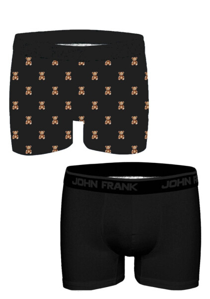 Pánské boxerky John Frank JF2BFUN102 2PACK XXL Mix