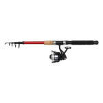 DAM Prut Fighter Pro Combo Tele Spin 180cm 5-20g + naviják 20FD + vlasec 0,25mm