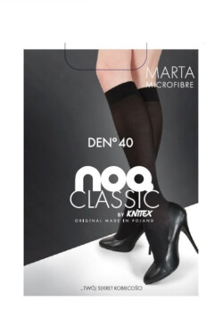 Dámské podkolenky Knittex Marta 40 den mocca univerzální